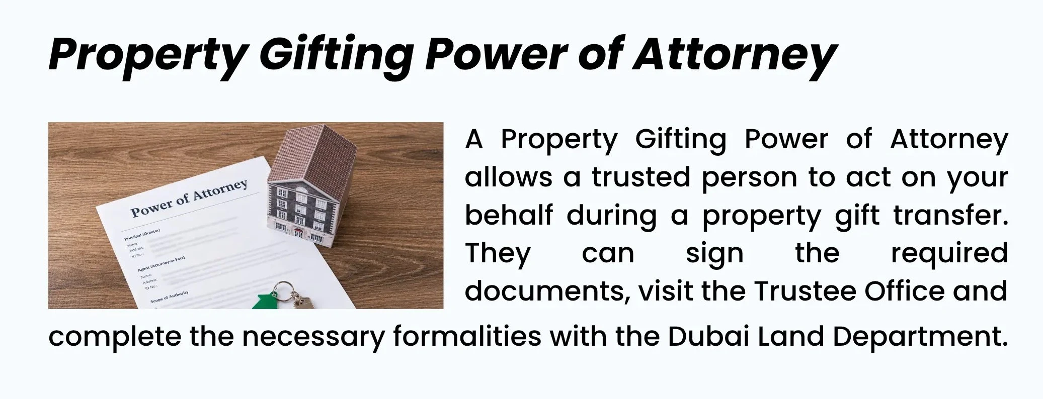 Property Gift Power of Attorney Explained What is a Property Gift Power of Attorney