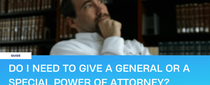 General or Special Power of Attorney