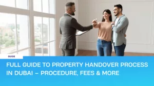 property handover dubai