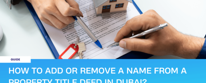 Add or Remove a Name from a Property Title Deed