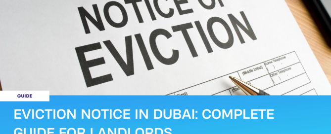 Eviction notice in Dubai
