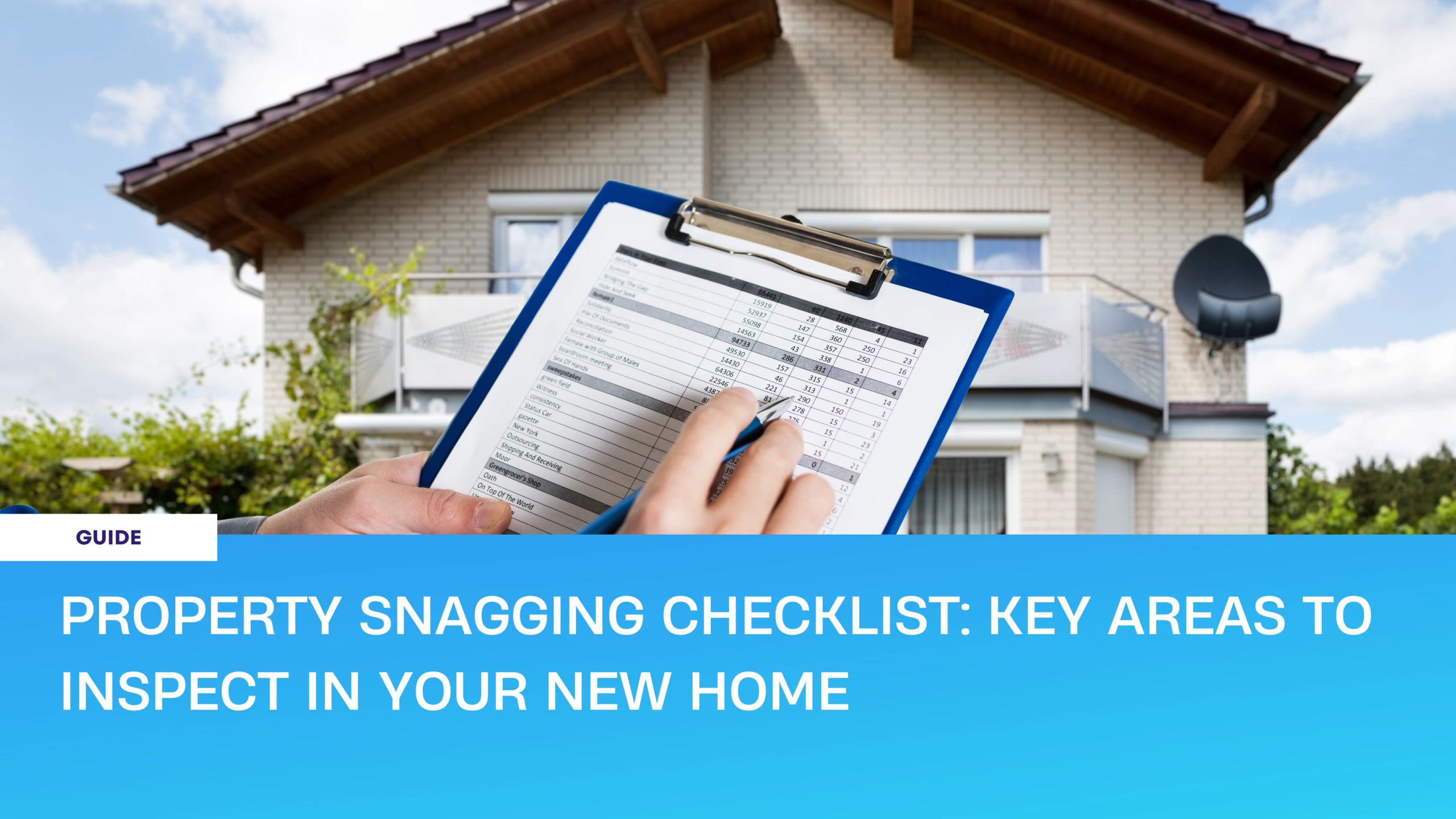 Property Snagging Checklist