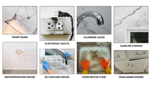 Common snagging issues